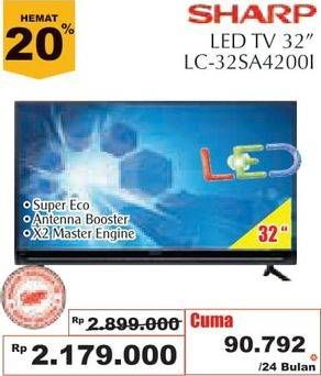 Promo Harga SHARP LC-32SA4200i | LED TV  - Giant