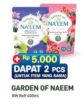 Promo Harga NAEEM Body Wash 400 ml - Hypermart