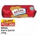 Promo Harga Regal Marie Special Quality 230 gr - Alfamart