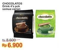 Promo Harga Chocolatos Chocolate Bubuk All Variants 4 pcs - Indomaret
