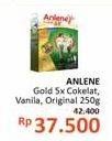 Promo Harga Anlene Gold Plus 5x Hi-Calcium Coklat, Vanila, Original 250 gr - Alfamidi