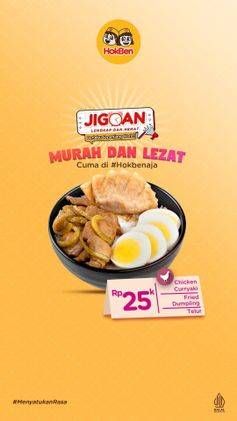 Promo Harga Hokben Paket Jigoan  - HokBen