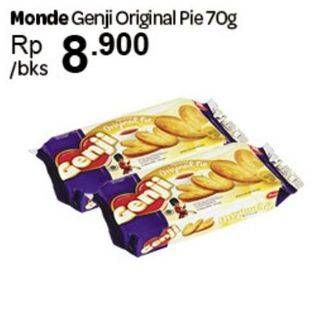 Promo Harga MONDE Genji Pie Original 70 gr - Carrefour
