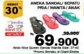 Promo Harga ANDO Sepatu/Sandal  - Giant