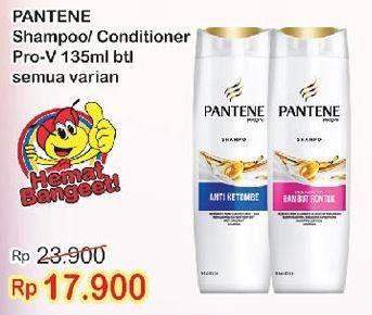 Promo Harga PANTENE Shampo/Conditioner All Variants 135 ml - Indomaret