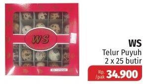 Promo Harga WS Telur Puyuh per 2 box 25 pcs - Lotte Grosir