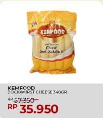 Promo Harga Kemfood Bockwurst Cheese 340 gr - Yogya