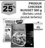 Promo Harga SUNNY GOLD/ BELFOODS Nugget 500gr  - Giant