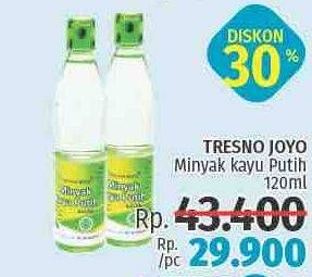 Promo Harga TRESNO JOYO Minyak Kayu Putih 120 ml - LotteMart
