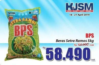 Promo Harga BPS Beras Setra Ramos 5 kg - Hari Hari