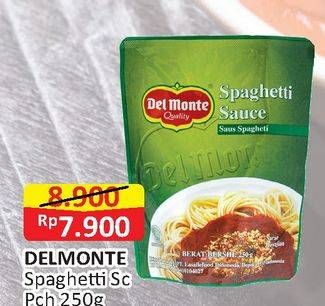 Promo Harga DEL MONTE Cooking Sauce Spaghetti 250 gr - Alfamart
