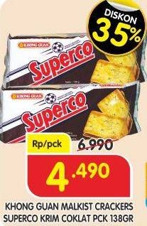 Promo Harga KHONG GUAN Superco Coklat 138 gr - Superindo