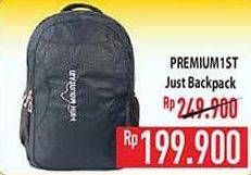 Promo Harga Premium 1st Just Backpack 17069  - Hypermart