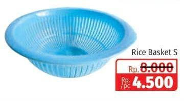 Promo Harga Rice Basket S  - Lotte Grosir