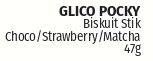 Promo Harga Glico Pocky Stick Chocolate Flavour, Strawberry Flavour, Matcha 33 gr - Lotte Grosir