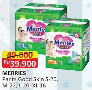 Promo Harga Merries Pants Good Skin S26, M22, L20, XL16  - Alfamart