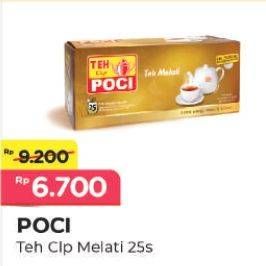 Promo Harga Cap Poci Teh Celup Melati per 25 pcs 2 gr - Alfamart