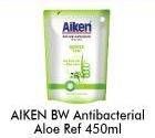Promo Harga AIKEN Body Wash Anti Bacterial Aloe Vera 450 ml - Alfamart