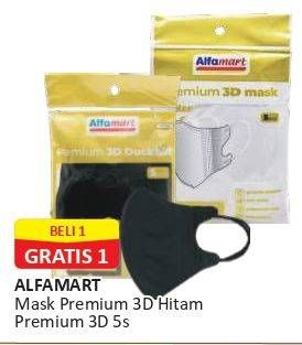 Promo Harga Alfamart Premium 3D Mask 5 pcs - Alfamart