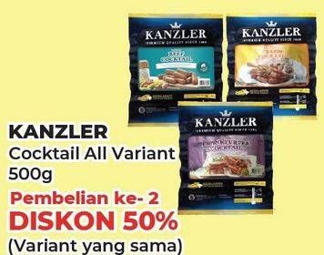 Promo Harga Kanzler Cocktail All Variants 500 gr - Yogya