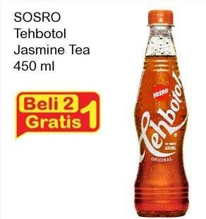 Promo Harga SOSRO Teh Botol Jasmine 450 ml - Indomaret