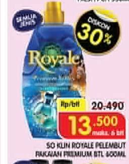 Promo Harga So Klin Royale Premium Series All Variants 600 ml - Superindo
