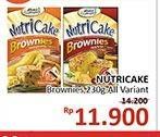 Promo Harga Nutricake Instant Cake Brownies All Variants 230 gr - Alfamidi