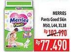 Promo Harga Merries Pants Good Skin XL38, M50, L44 38 pcs - Hypermart