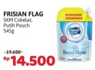 Promo Harga Frisian Flag Susu Kental Manis Cokelat, Putih 545 gr - Alfamidi