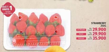 Promo Harga Strawberry 250 gr - LotteMart