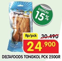 Promo Harga DELTAFOODS Tongkol Siap Makan 250 gr - Superindo