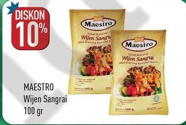 Promo Harga MAESTO Wijen Sangrai 100 gr - Hypermart