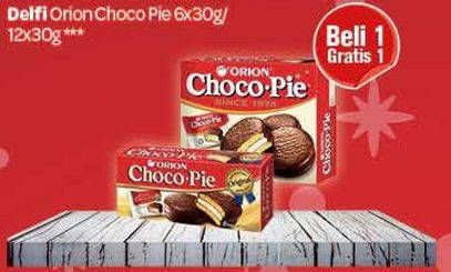 Promo Harga DELFI Orion Choco Pie  - Carrefour