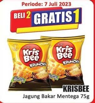 Promo Harga Krisbee French Fries Jagung Bakar Mentega 75 gr - Hari Hari