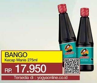 Promo Harga BANGO Kecap Manis 275 ml - Yogya