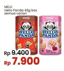 Promo Harga Meiji Hello Panda Biscuit All Variants 40 gr - Indomaret