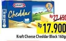 Promo Harga Kraft Cheese Cheddar 160 gr - Hypermart