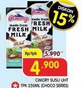 Promo Harga CIMORY Fresh Milk Chocolate 250 ml - Superindo