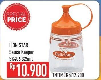 Promo Harga LION STAR Sauce Keeper SK-406 325 ml - Hypermart