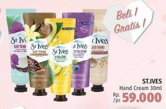 Promo Harga ST IVES Hand Cream 30 ml - LotteMart