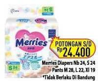 Promo Harga Merries Tape/Pants  - Hypermart