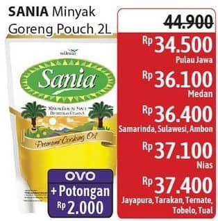 Promo Harga Sania Minyak Goreng 2000 ml - Alfamidi