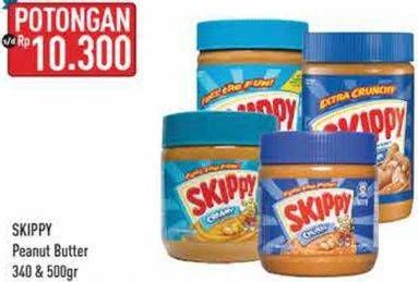 Promo Harga Skippy Peanut Butter Chunky, Creamy 340 gr - Hypermart