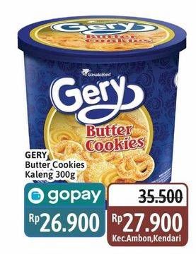 Promo Harga Gery Butter Cookies 300 gr - Alfamidi