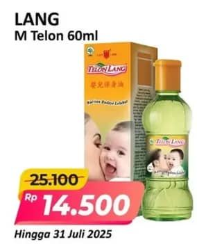 Promo Harga Cap Lang Minyak Telon Lang 60 ml - Alfamart