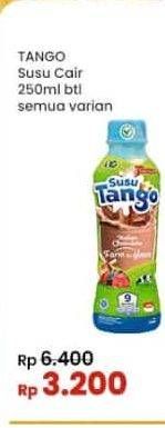 Promo Harga Tango Susu Sapi Segar All Variants 250 ml - Indomaret