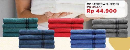 Promo Harga MERAH PUTIH Series Bath Towel  - Carrefour
