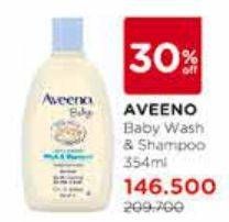 Promo Harga AVEENO Baby Wash & Shampoo 345 ml - Watsons