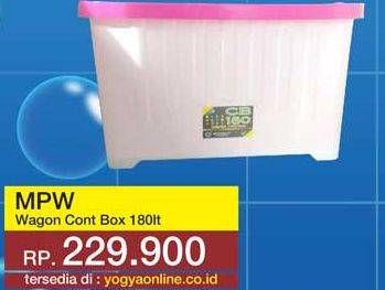 Promo Harga MPW Wagon Container 180000 ml - Yogya