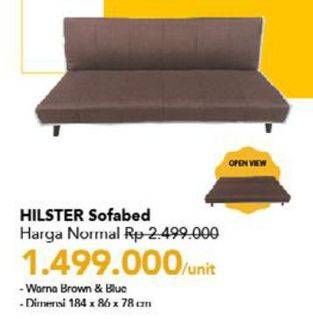 Promo Harga HILSTER Sofabed  - Carrefour